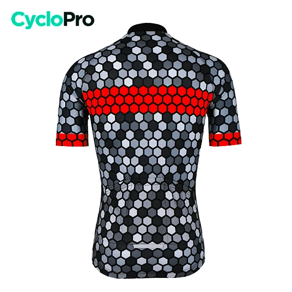 Maillot de cyclisme rouge - Atmosphère+