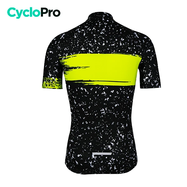 Maillot de cyclisme Jaune - Galaxy+