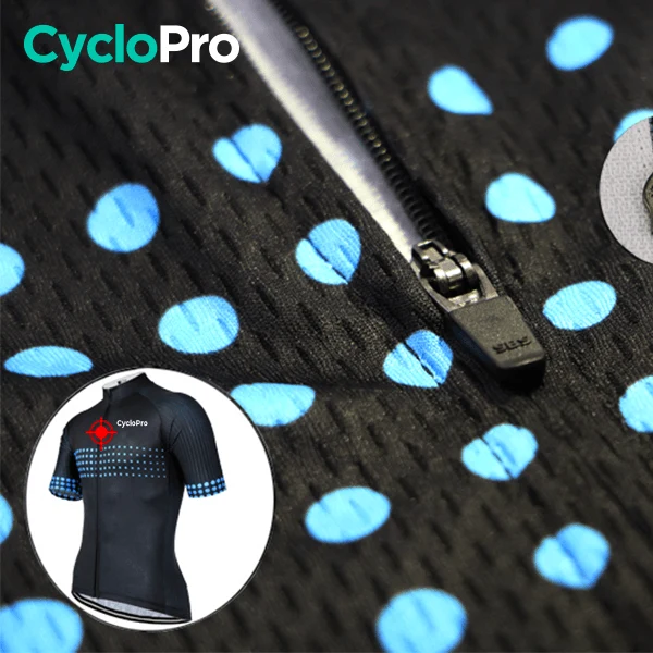 Maillot de cyclisme Bleu - Liberty+