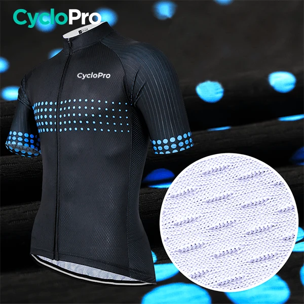 Maillot de cyclisme Bleu - Liberty+