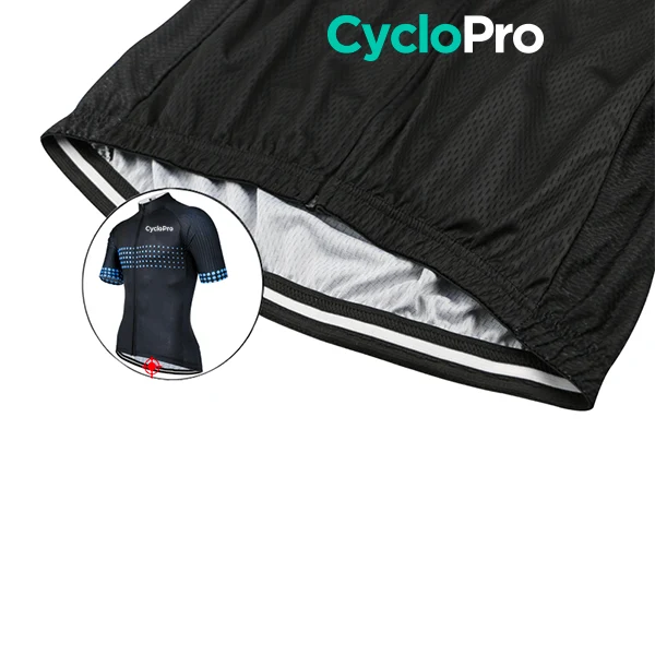 Maillot de cyclisme Bleu - Liberty+