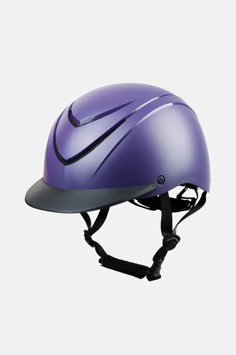 Nova casque d’équitation Purple Velvet M