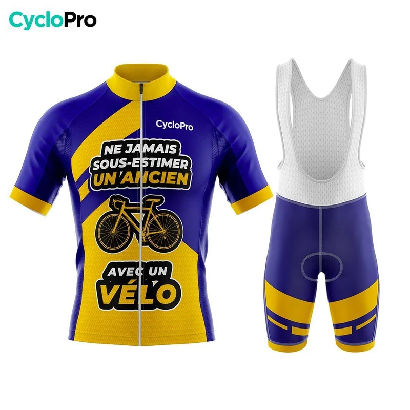 Tenue De Cyclisme - Ancien à vélo