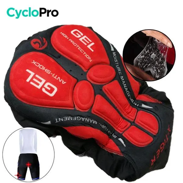 TENUE DE CYCLISTE ROUTE ROUGE- SHAPE+