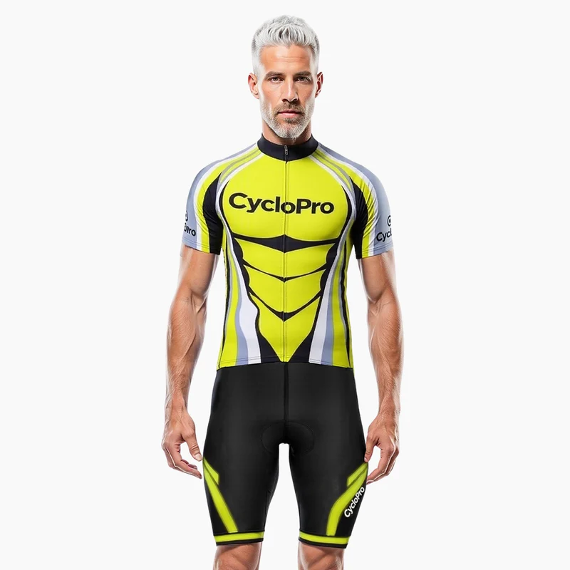 TENUE DE CYCLISTE ROUTE JAUNE - SHAPE+