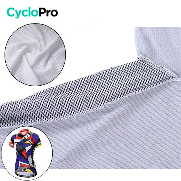 TENUE VÉLO DE ROUTE MOSAIQUE - CONFORT+