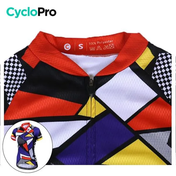 TENUE VÉLO DE ROUTE MOSAIQUE - CONFORT+