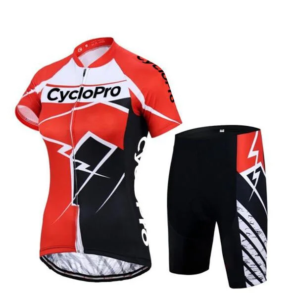 TENUE VÉLO DE ROUTE ROUGE - CONFORT+
