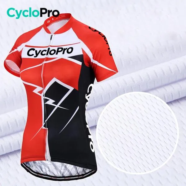 TENUE VÉLO DE ROUTE ROUGE - CONFORT+