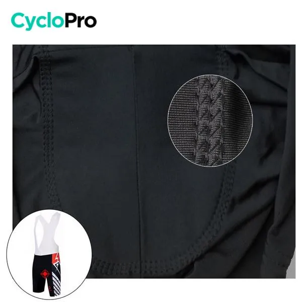 TENUE VÉLO DE ROUTE ROUGE - CONFORT+