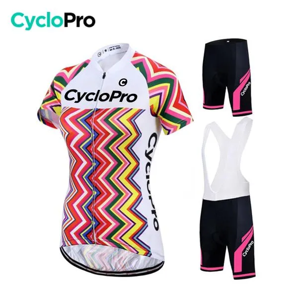 TENUE DE CYCLISME FEMME - ZIGZAG+