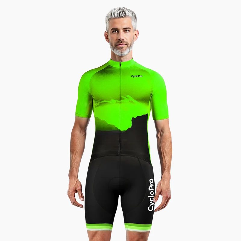 Tenue De Cyclisme Verte - Altitude+