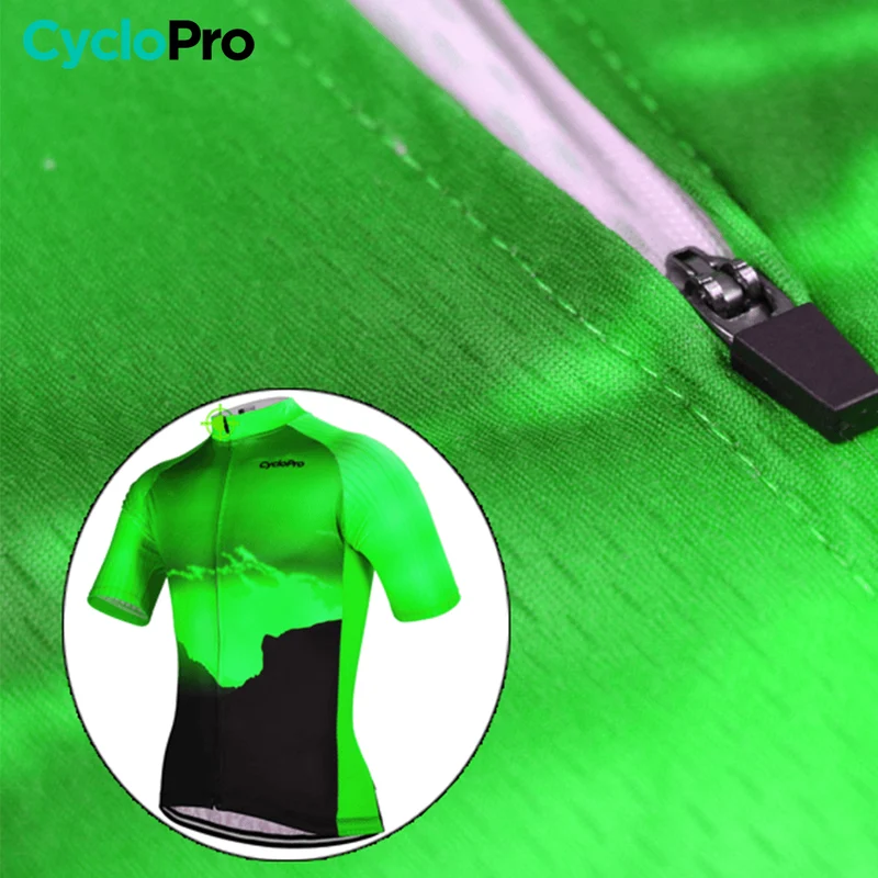 Tenue De Cyclisme Verte - Altitude+