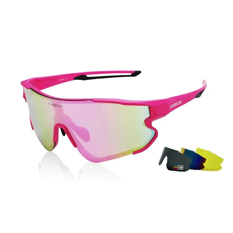 Lunettes Vélo Verres Interchangeables - Rose - OPTIMAX