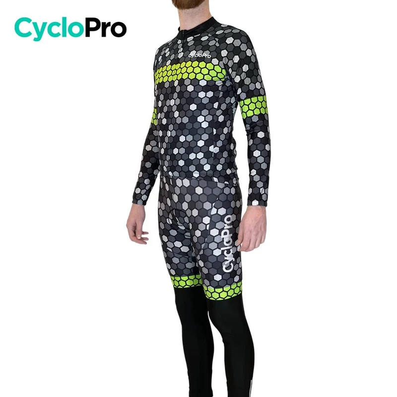 Tenue cycliste automne Jaune Homme - Atmosphère+