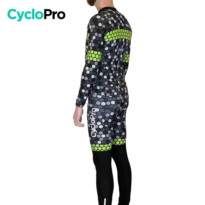 Tenue cycliste automne Jaune Homme - Atmosphère+