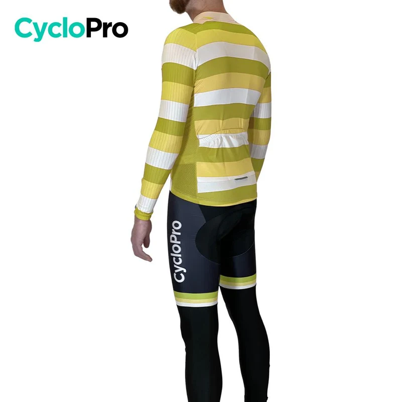 Tenue cycliste automne Jaune Homme - Evasion+