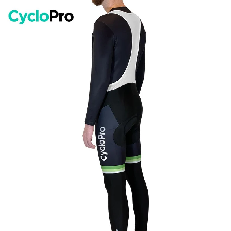 Tenue cycliste automne Verte Homme - Evasion+