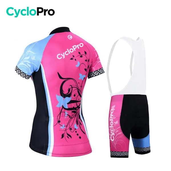 Tenue Vélo de Route à Fleurs - Confort+
