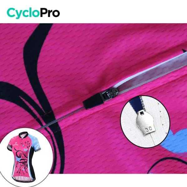 Tenue Vélo de Route à Fleurs - Confort+