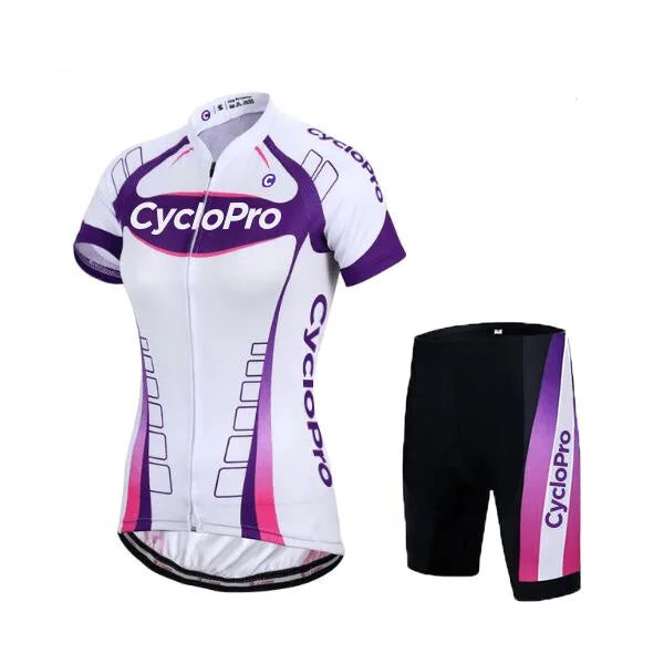 Tenue Vélo de Route Violet - Confort+