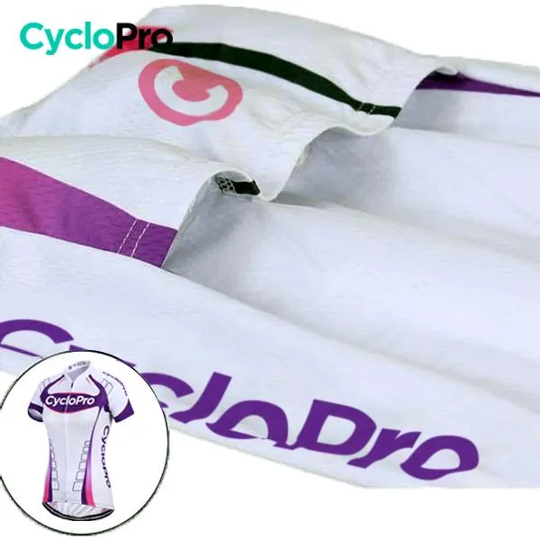 Tenue Vélo de Route Violet - Confort+