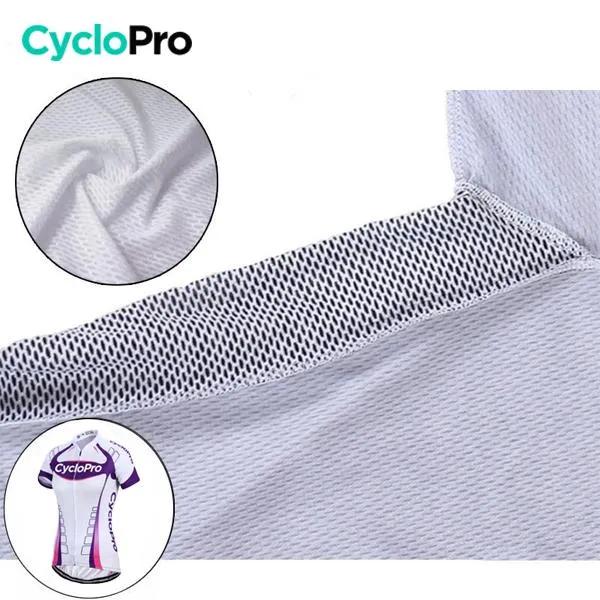 Tenue Vélo de Route Violet - Confort+