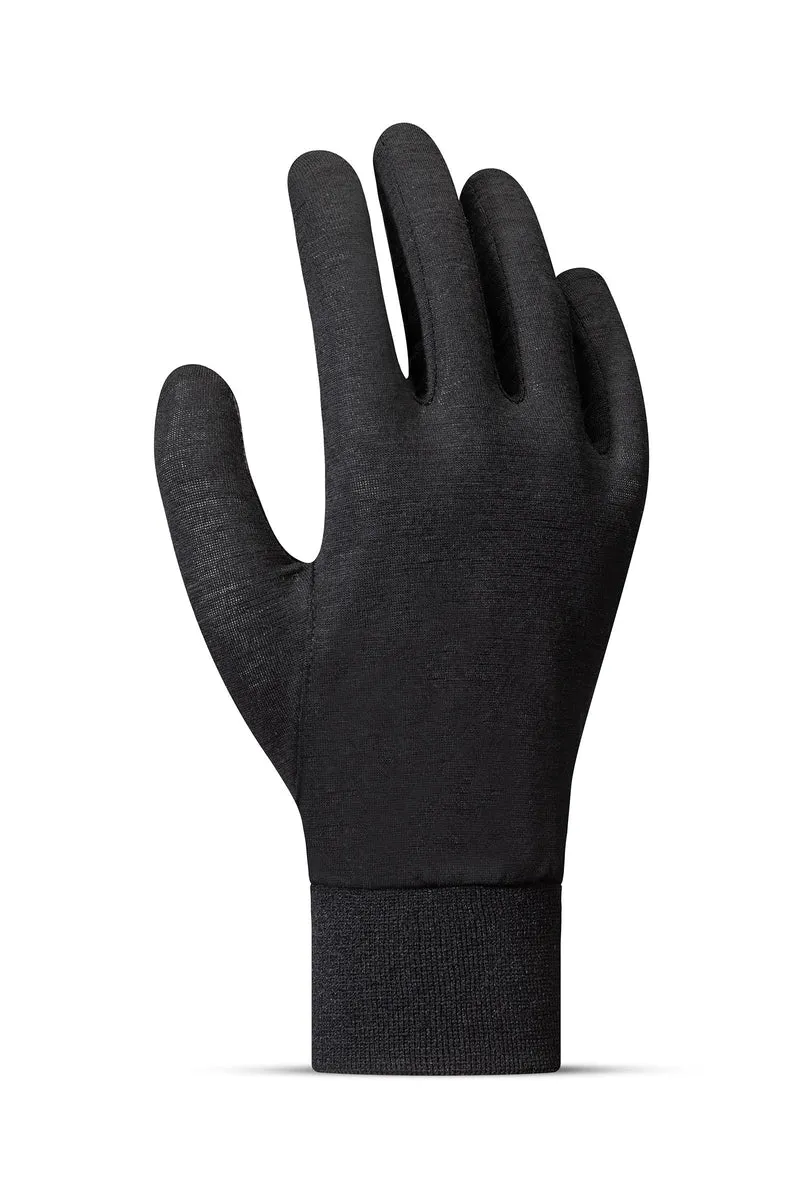Merino Liner Sous-gants Black S