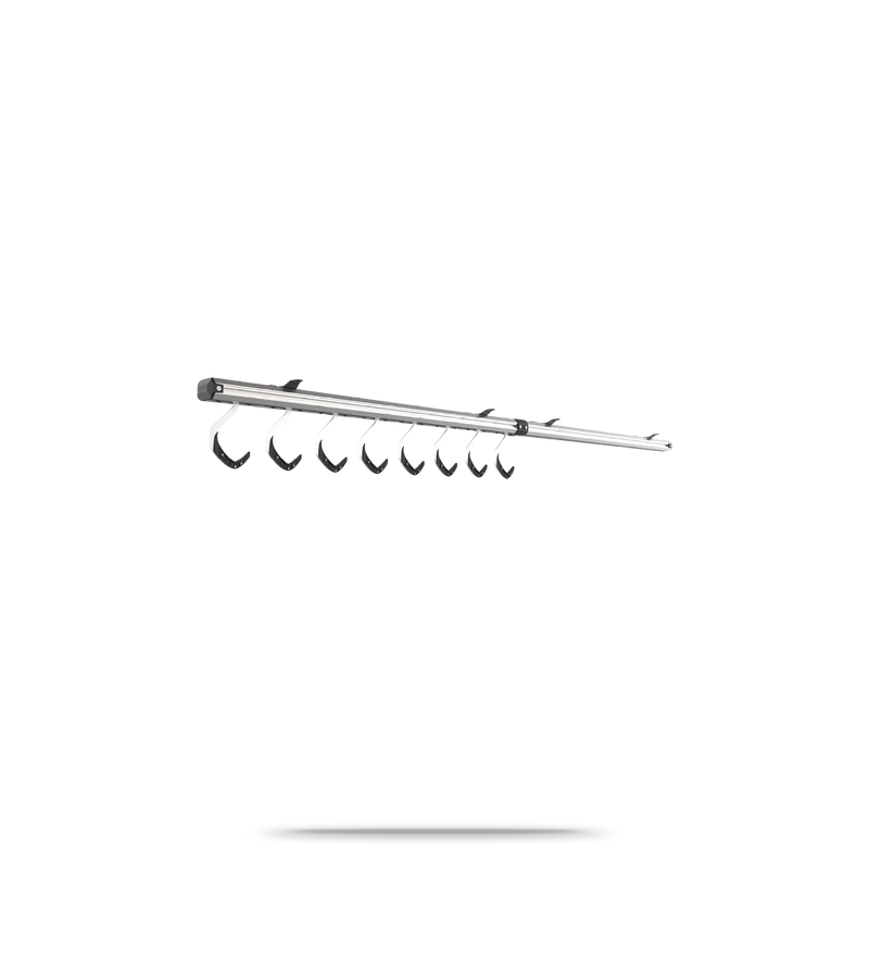 SpaceRail Bike Storage System - Ceiling - 8 Hooks