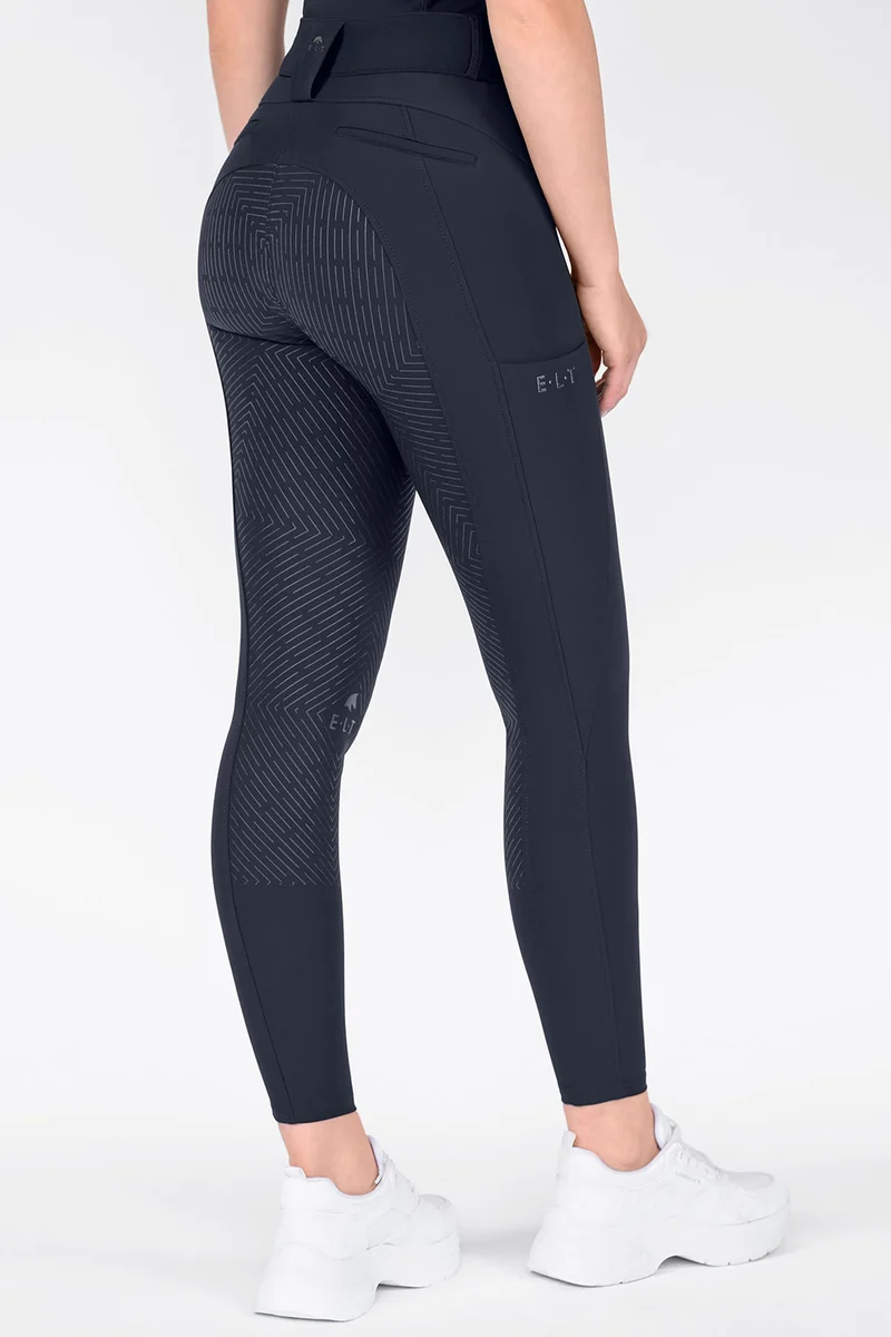 Comfort Ride Pantalon d'Équitation Femme à Assise Intégrale en Silicone Deepblue 36