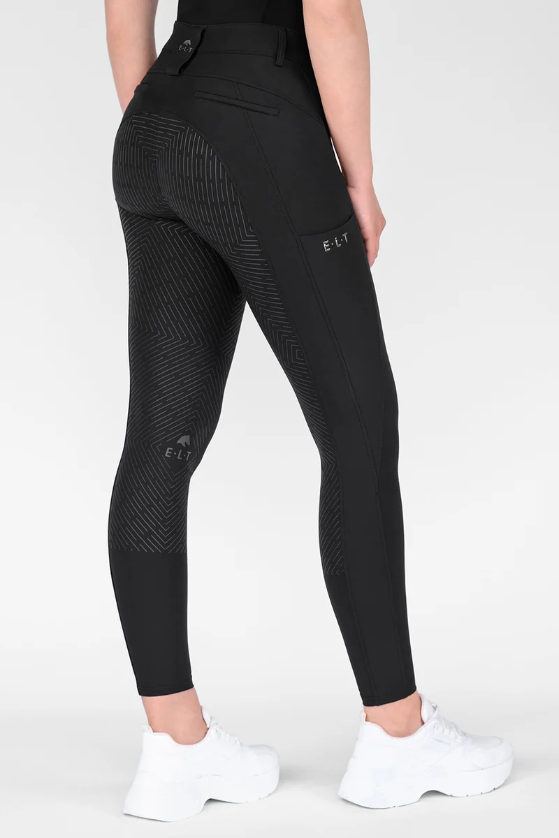 Comfort Ride Pantalon d'Équitation Femme à Assise Intégrale en Silicone Black 36