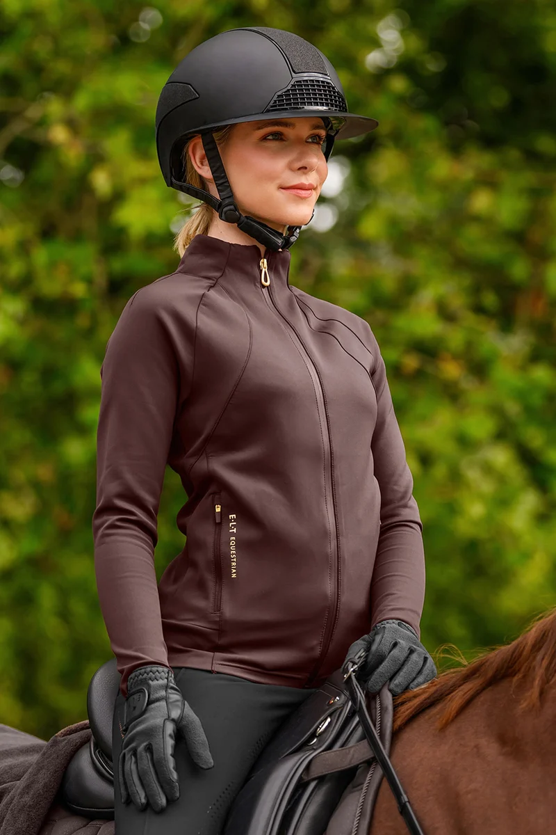Tokyo Veste Powerstretch Femme Mahogany S