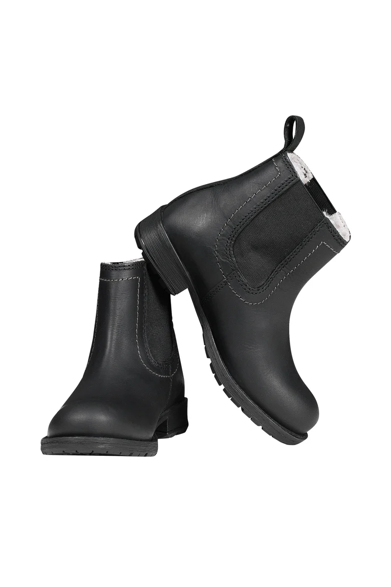Bottines Jodhpur d'Hiver Enfant à Enfiler Black 32