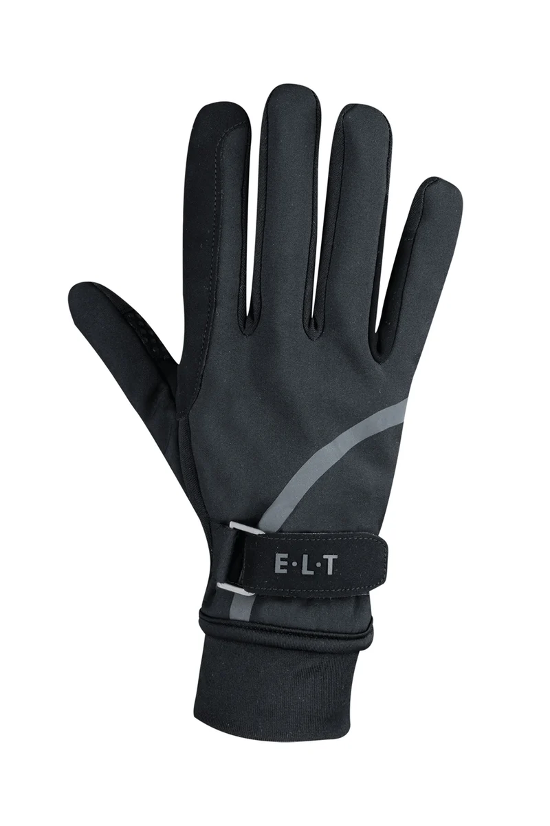 Locarno Gants d'Équitation d'Hiver Black XS