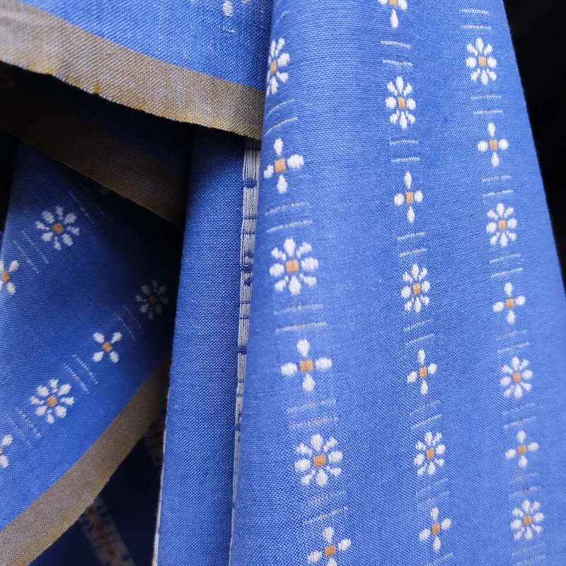 Tissé Teint | 100 % Coton | Forest Forage Daisies | Fableism