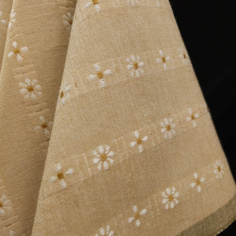 Tissé Teint | 100 % Coton | Forest Forage Daisies | Fableism
