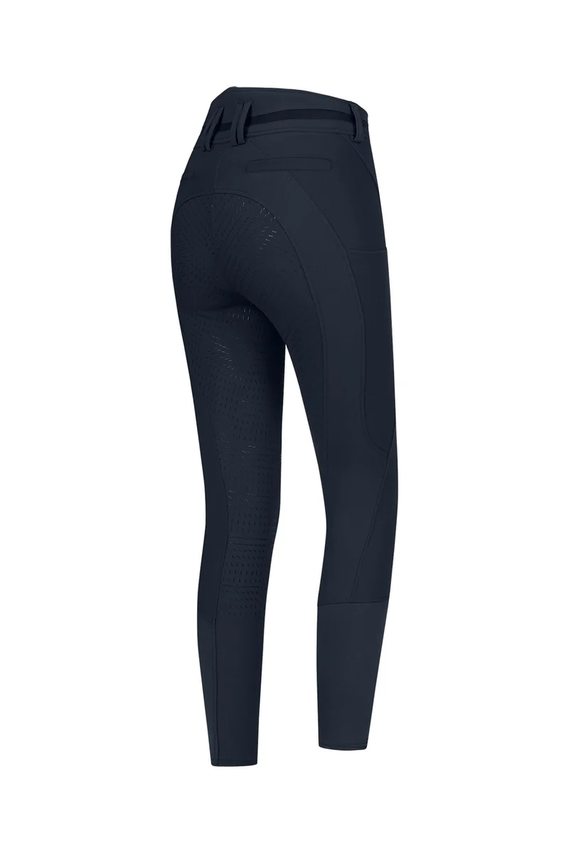 Maja pantalon d'équitation femme Glam Curved High Waist Deepblue 42