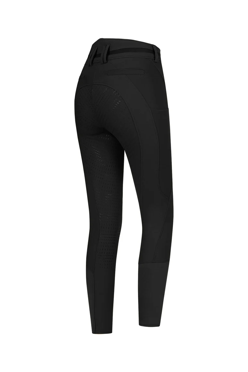 Maja pantalon d'équitation femme Glam Curved High Waist Black 36