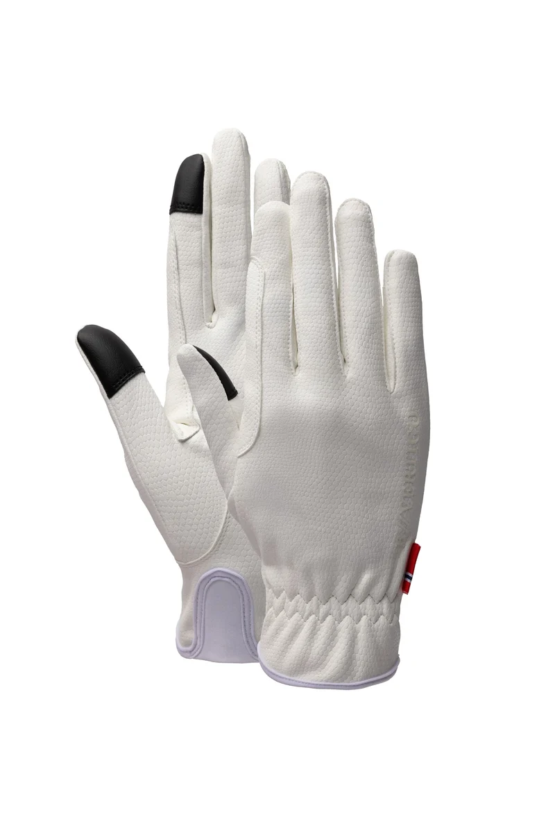 Luka gants d'équitation (Version fine) white 8