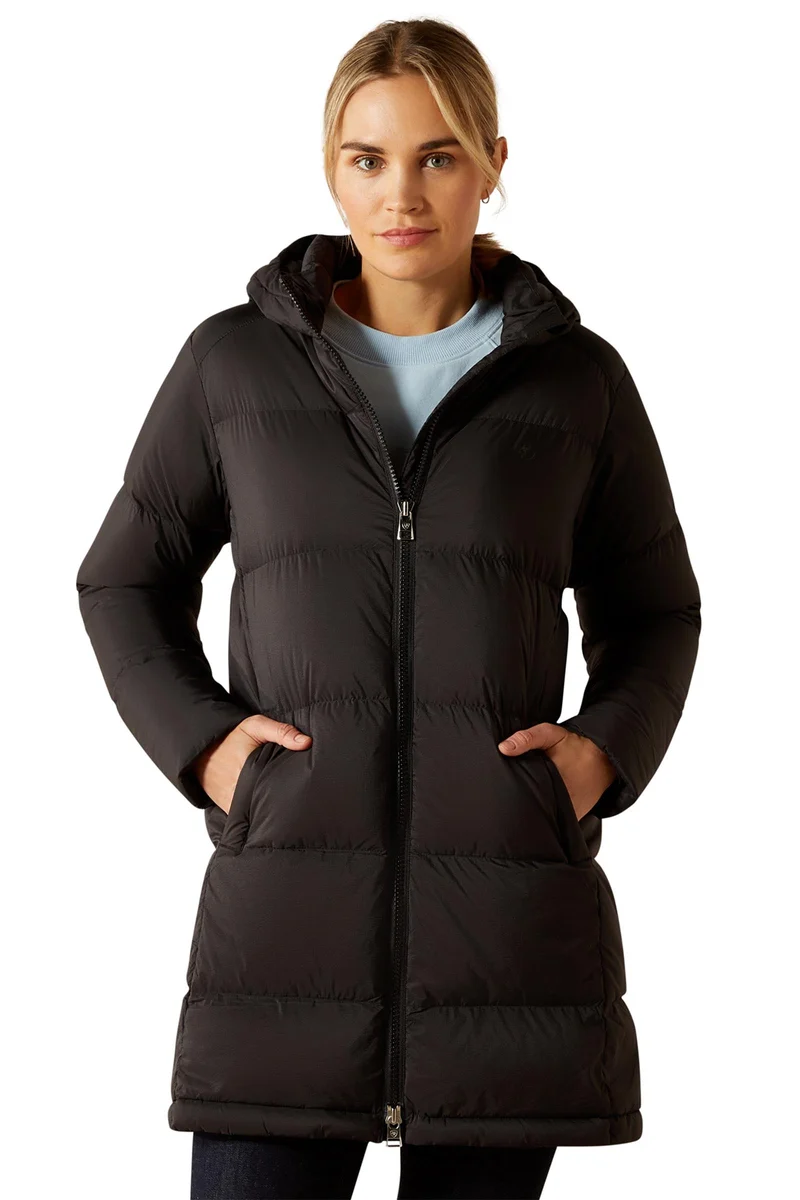 Bright Down manteau femme en duvet Black M