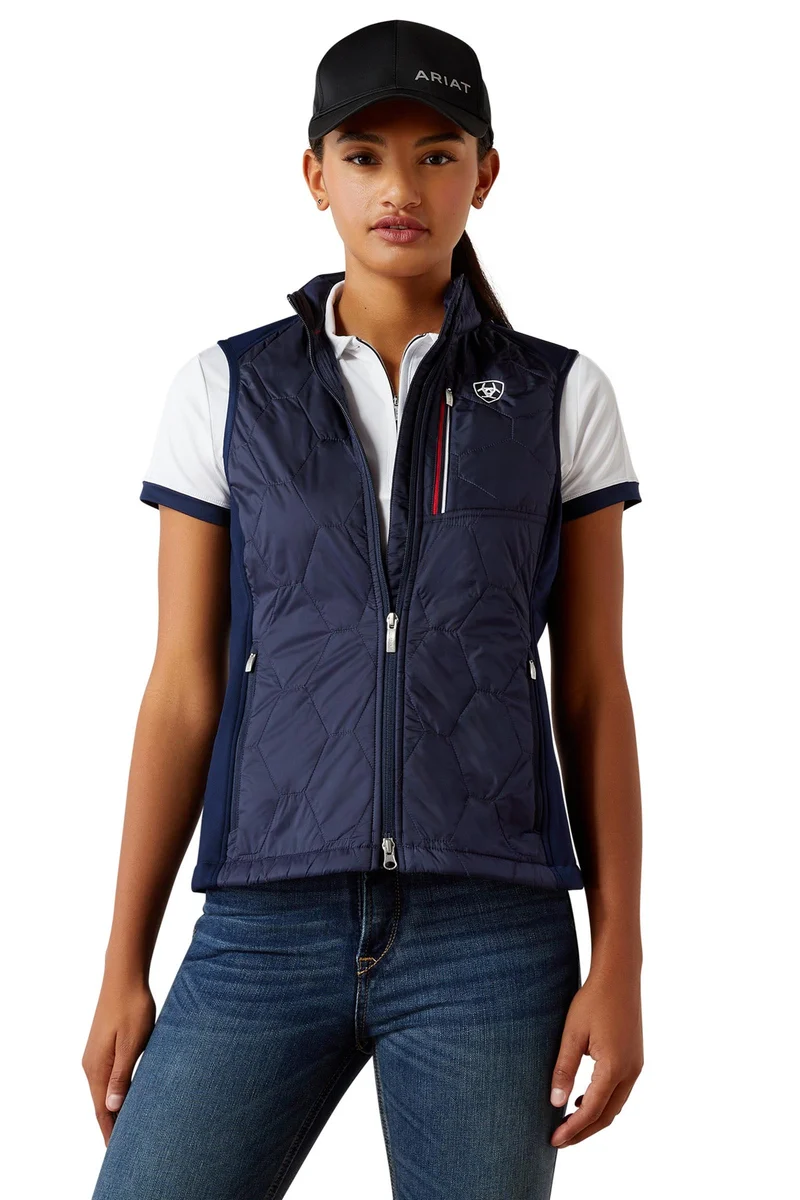 Fusion gilet isolé pour femme Navy M