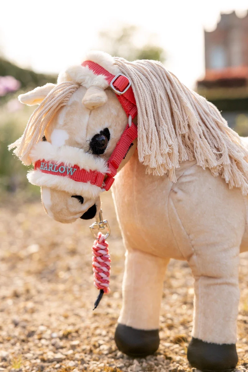 Licol avec longe Harlow Toy Pony Coral Crush Taille unique