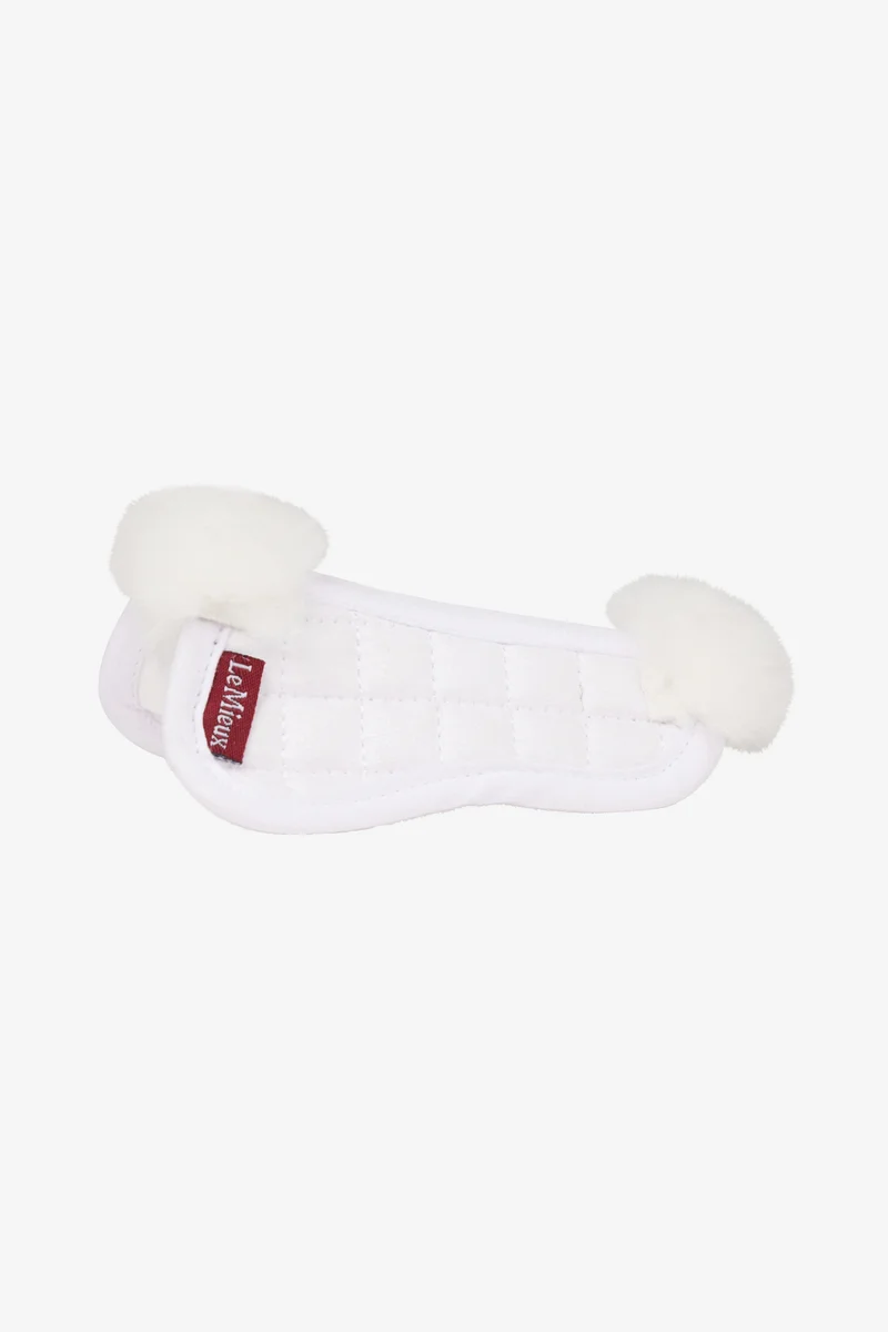 Toy Pony demi tapis en mérinos White Taille unique