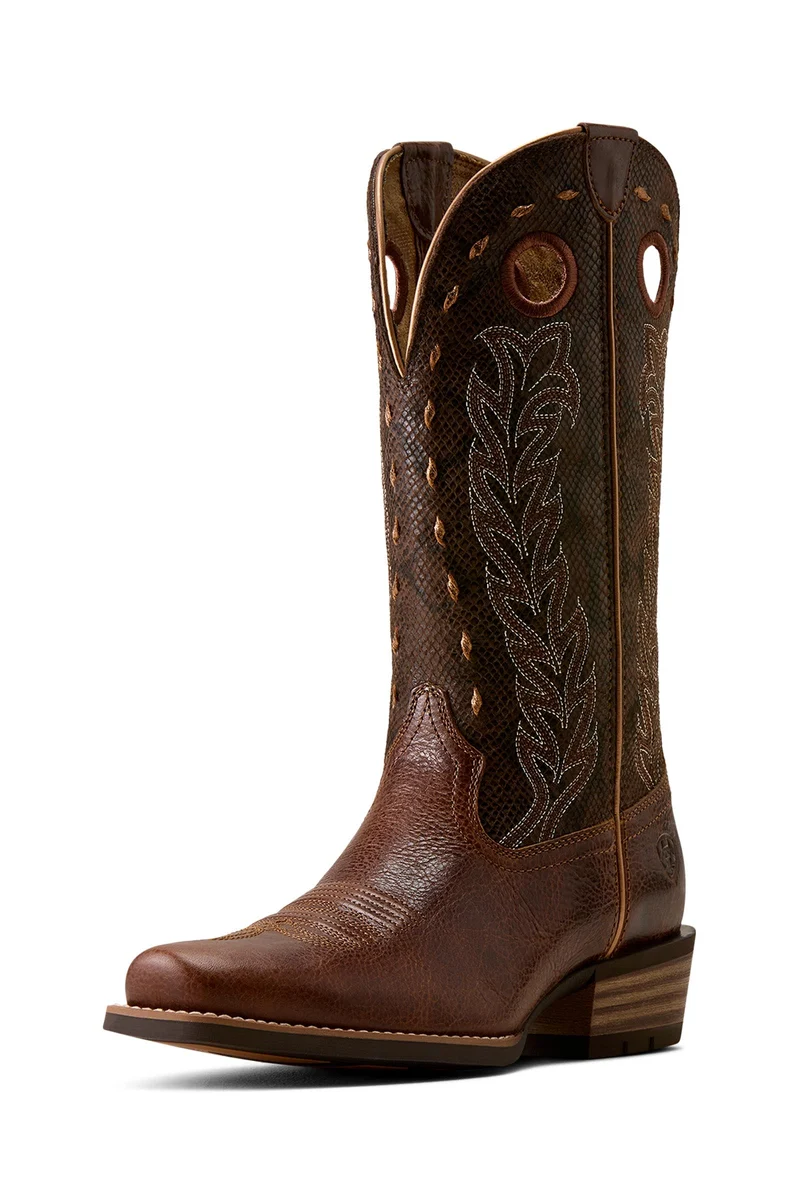 Femme Bottes western Lucera à bout Cutter étroit Deepest Tan 40/B