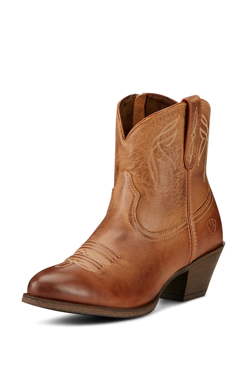 Darlin Bottes western courtes femme Burnt Sugar 41/B
