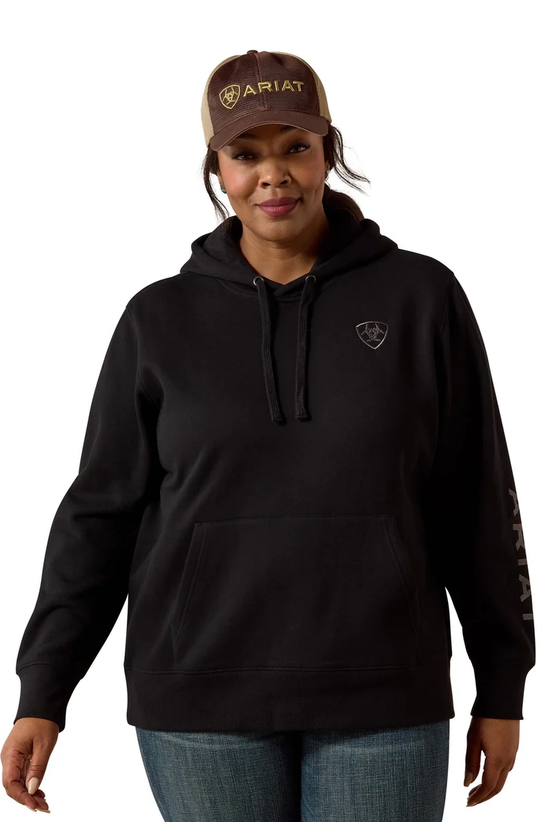 Logo 2.0 sweat à capuche pour femme Black S