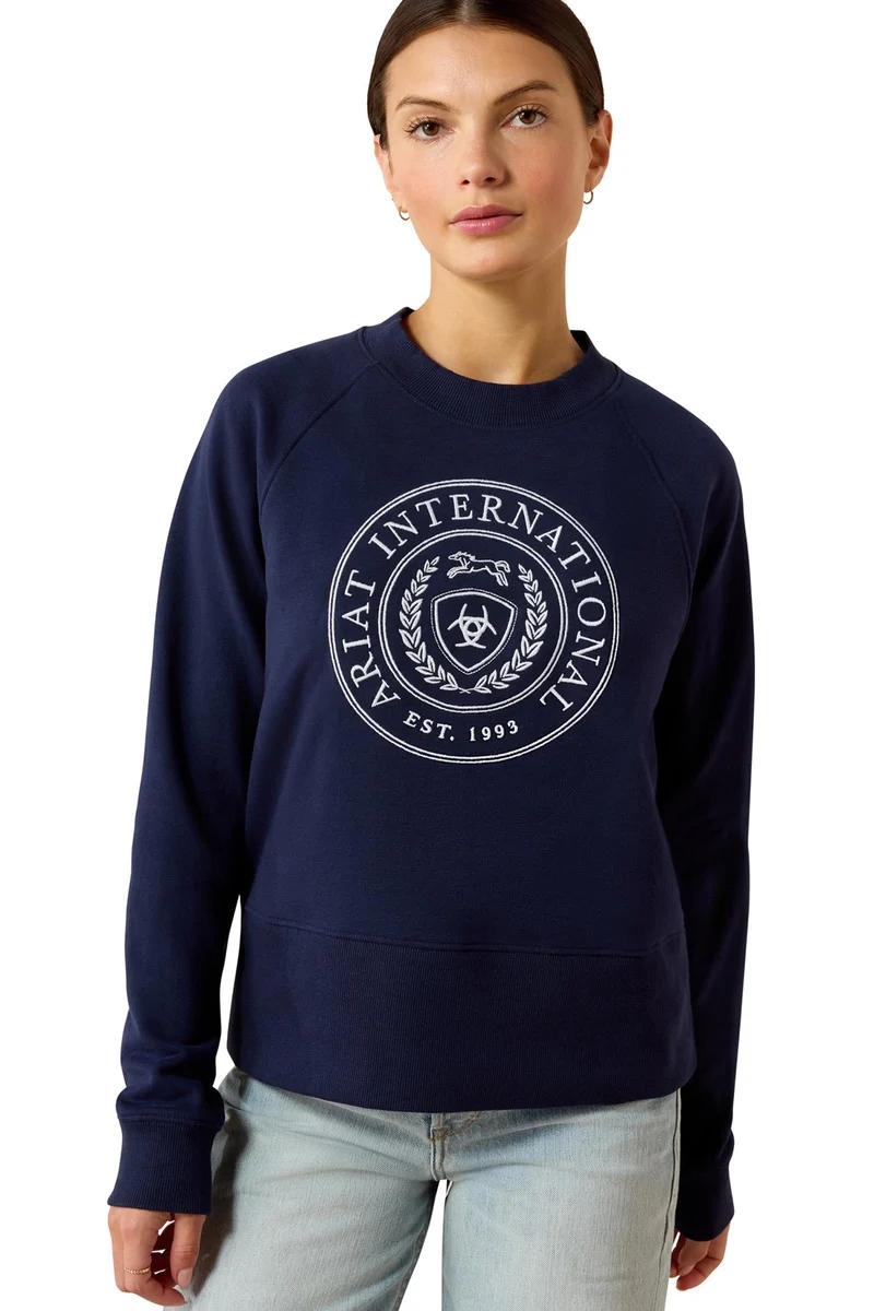Sweat Martine pour femme Navy S