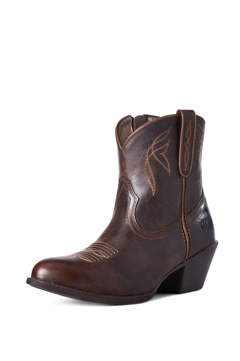 Darlin Bottes western courtes femme Sassy Brown 38,5/B
