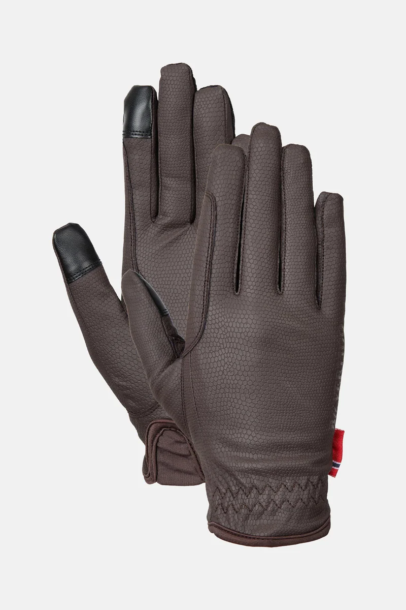 Luka gants hiver (Version fine) Dark brown 10
