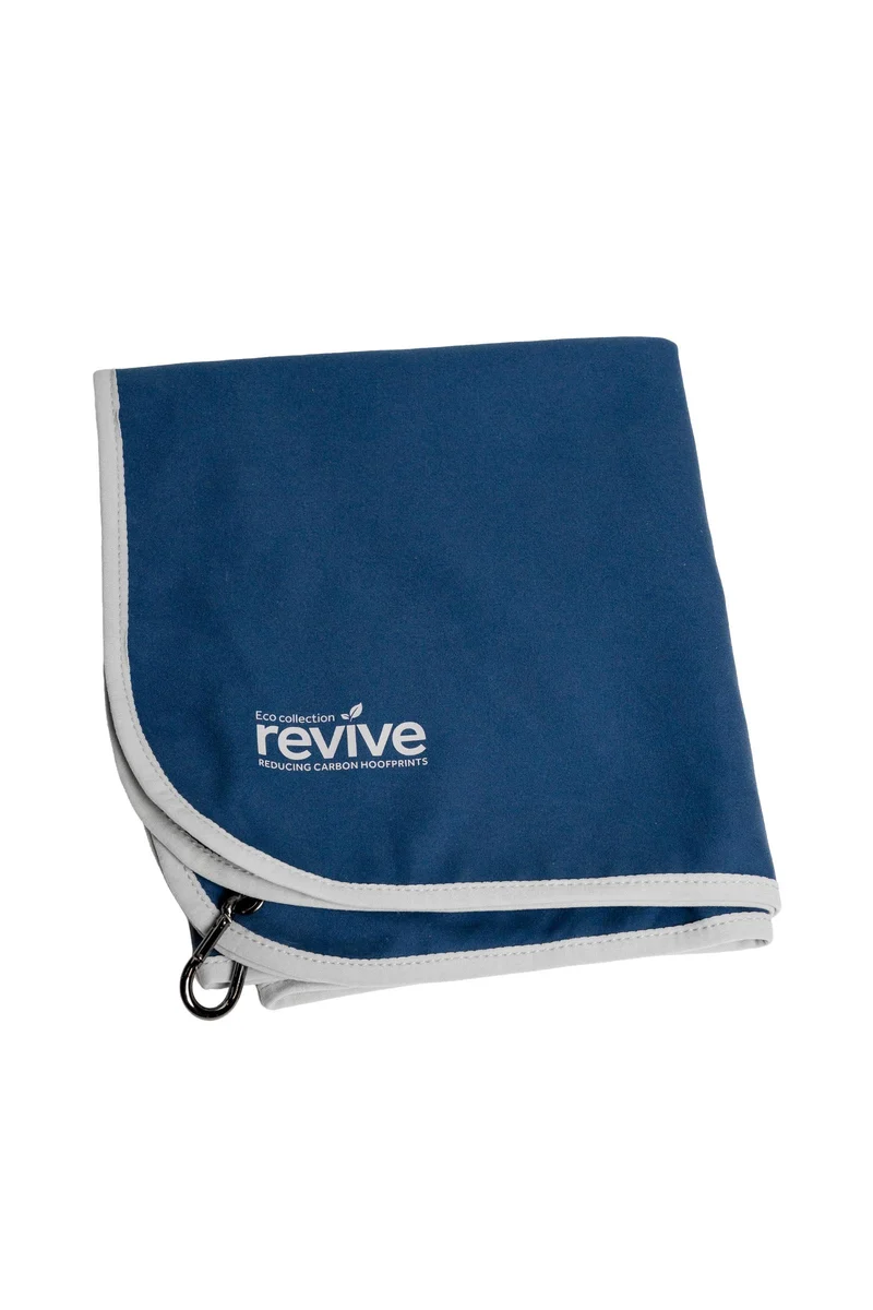 Dry Rug Revive serviette Navy/Silver ONE